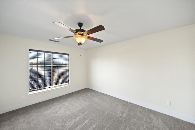 5569 Diamond Ridge Dr, Redding, CA 96003 - unfurnished room featuring carpet flooring and a ceiling fan