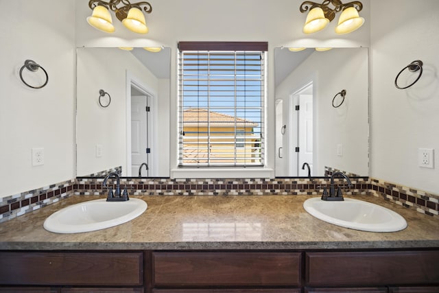 5569 Diamond Ridge Dr, Redding, CA 96003 - bathroom with double vanity