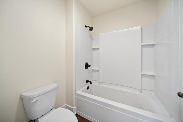 5569 Diamond Ridge Dr, Redding, CA 96003 - full bath featuring  shower combination and wood finished floors