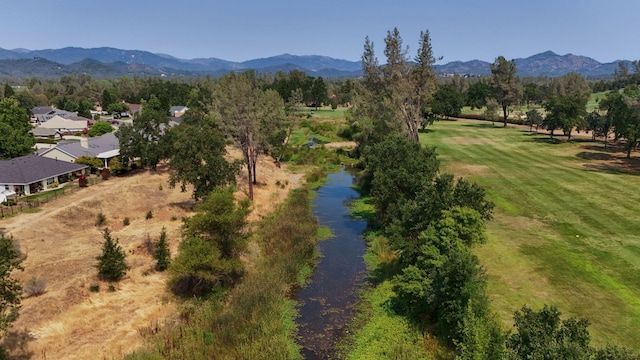 1533 Spanish Bay Dr, Redding, CA 96003 - aerial view of a mountainous background