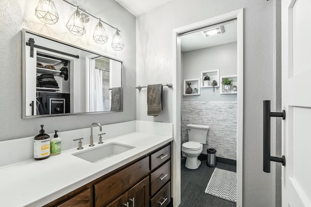 4020 Oro St, Redding, CA 96001 - full bathroom featuring vanity and toilet