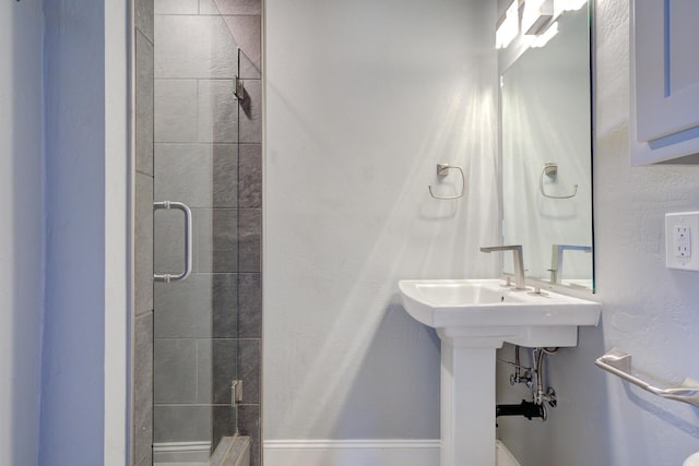 311 Ward Placer Pl, Weaverville, CA 96093 - bathroom featuring a shower stall