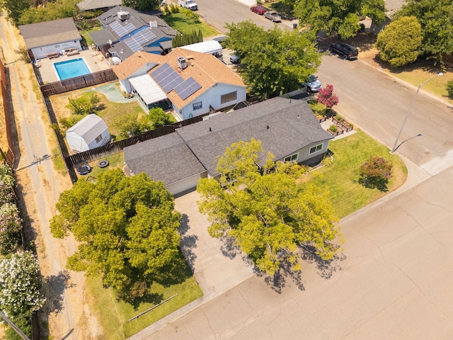 2045 Washington Ave, Red Bluff, CA 96080 - aerial view of residential area with a pool area