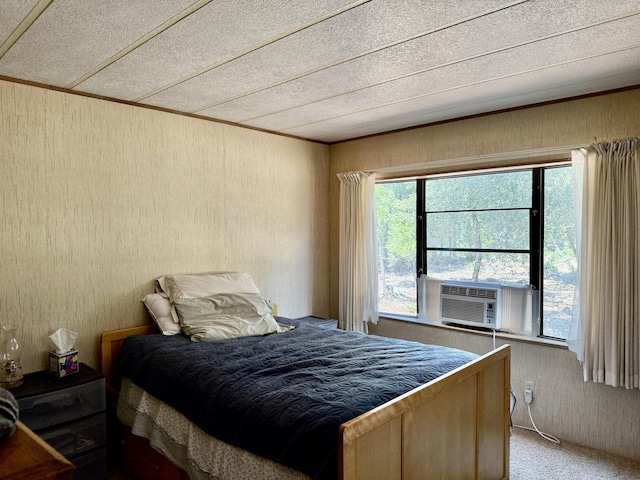 11941 Atkins Rd, Whitmore, CA 96096 - carpeted bedroom with multiple windows and cooling unit