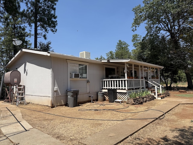 11941 Atkins Rd, Whitmore, CA 96096 - view of front of property featuring covered porch