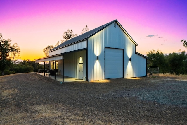 23795 Deer Canyon Rd, Millville, CA 96062 - view of detached garage