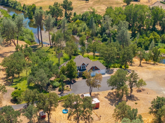 23795 Deer Canyon Rd, Millville, CA 96062 - aerial view of property and surrounding area with a large body of water