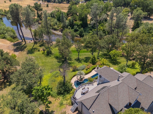 23795 Deer Canyon Rd, Millville, CA 96062 - aerial view of property and surrounding area with a nearby body of water
