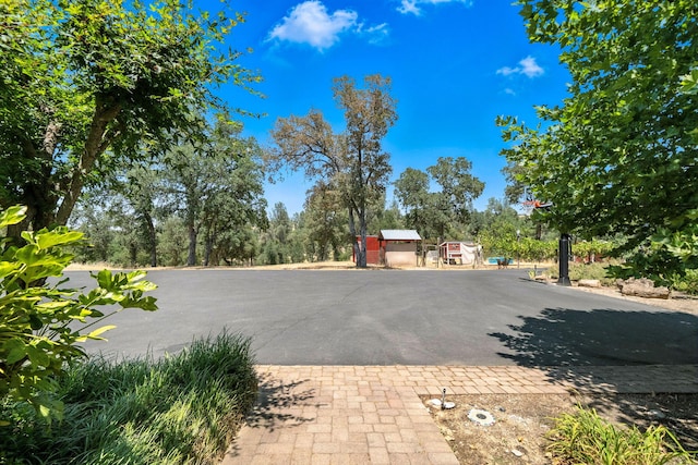 23795 Deer Canyon Rd, Millville, CA 96062 - view of asphalt driveway