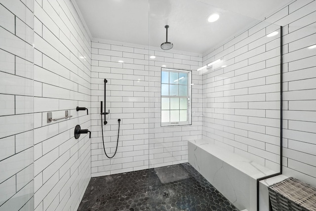 23795 Deer Canyon Rd, Millville, CA 96062 - bathroom with tiled shower