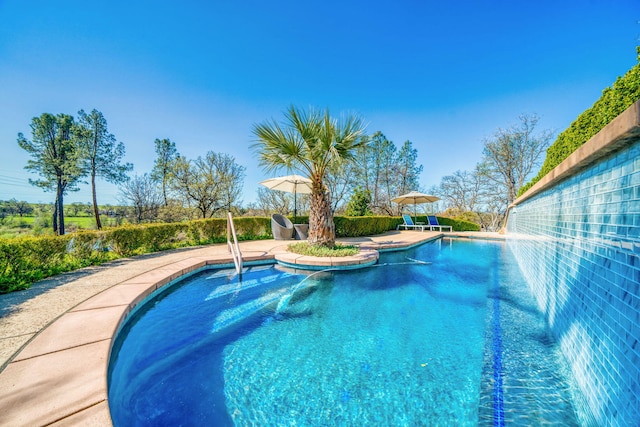 23795 Deer Canyon Rd, Millville, CA 96062 - outdoor pool with a patio