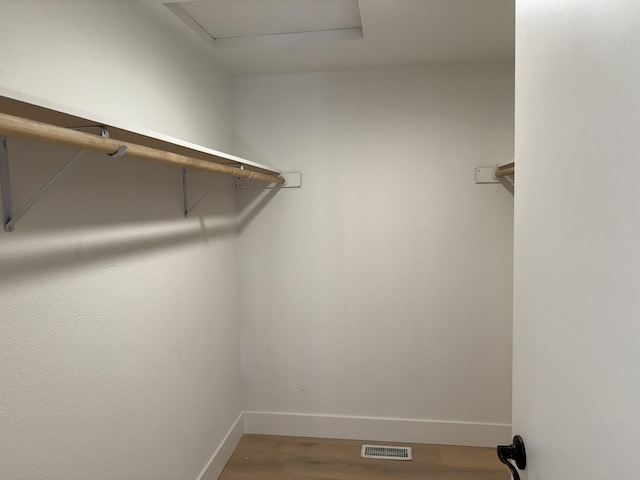 10360 Ritts Mill Rd, Shingletown, CA 96088 - spacious closet featuring wood finished floors