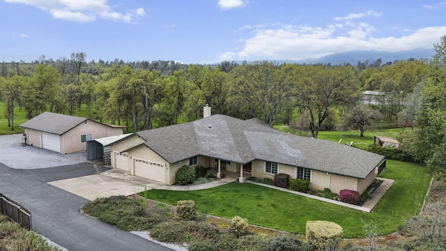 12526 Glide Way, Redding, CA 96003 - view of subject property with a forest