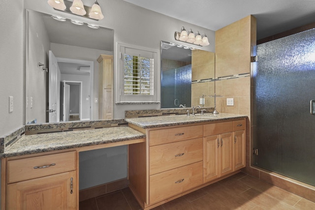 12526 Glide Way, Redding, CA 96003 - full bathroom with a stall shower and vanity