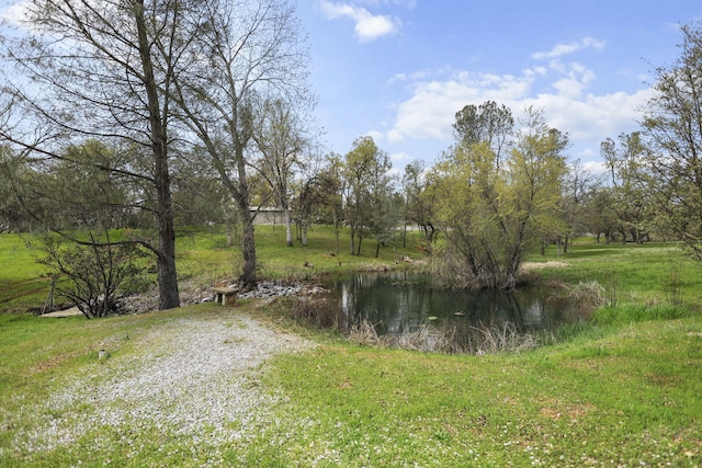 12526 Glide Way, Redding, CA 96003 - view of yard featuring a water view