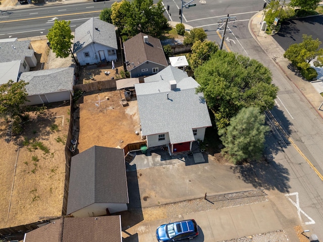 1635 Pleasant St, Redding, CA 96001 - aerial perspective of suburban area