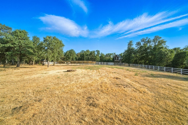 18435 Danielle Way, Cottonwood, CA 96022 - view of yard featuring a view of countryside