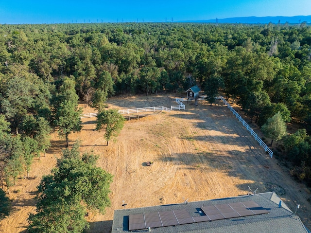 18435 Danielle Way, Cottonwood, CA 96022 - drone / aerial view of a heavily wooded area