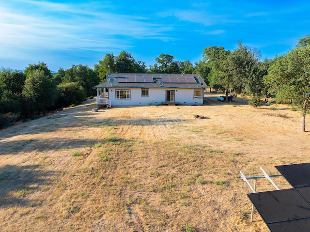 18435 Danielle Way, Cottonwood, CA 96022 - back of property with solar panels