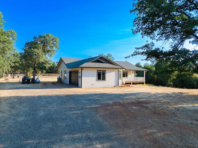 18435 Danielle Way, Cottonwood, CA 96022 - view of front of property with an attached garage