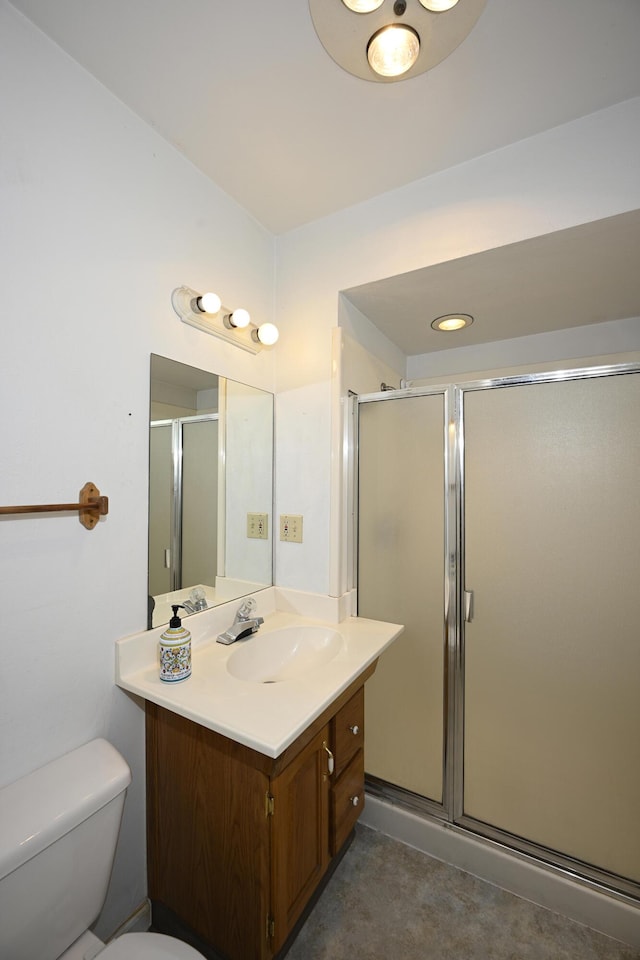 210 Sherman St, Yreka, CA 96097 - full bathroom with vanity and a shower stall