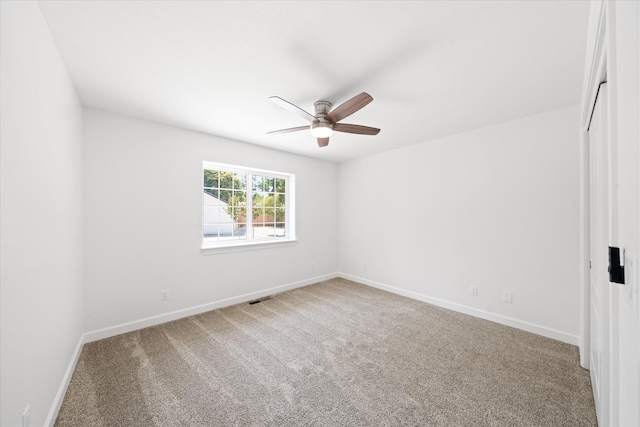 2949 Felstet Ln, Redding, CA 96001 - unfurnished room with a ceiling fan and carpet
