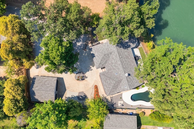 2949 Felstet Ln, Redding, CA 96001 - drone / aerial view of a pool area