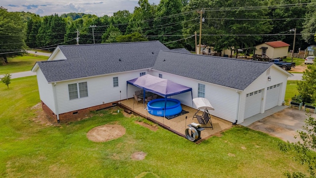 view of drone / aerial view