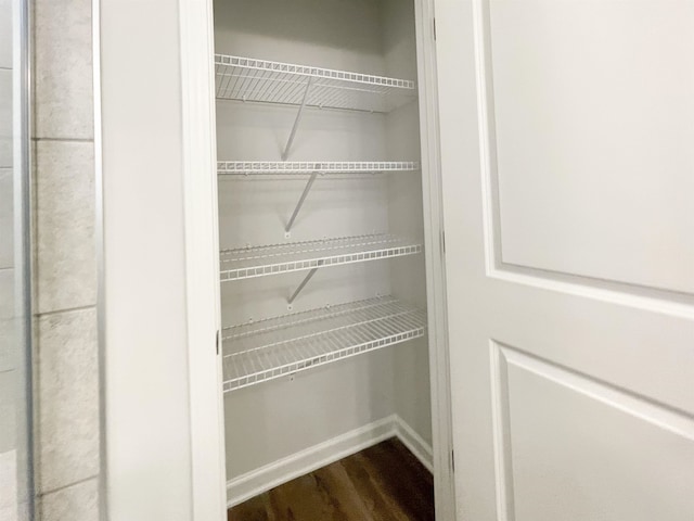 view of pantry