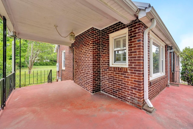 view of patio / terrace