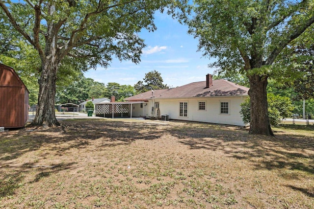 view of yard