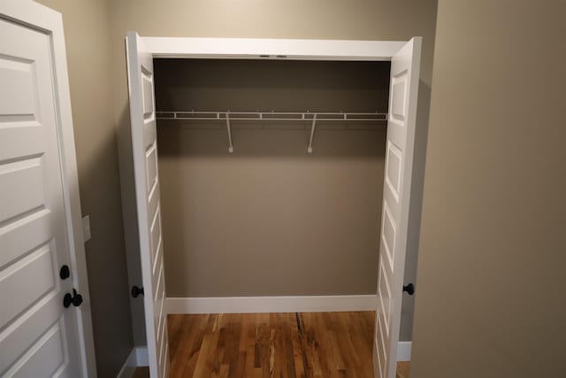 view of closet