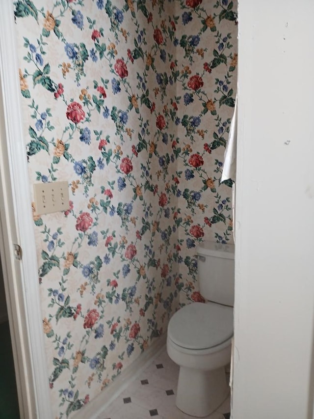 bathroom with toilet