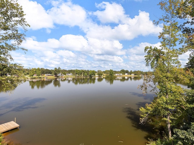 property view of water