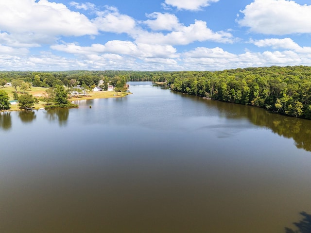 property view of water