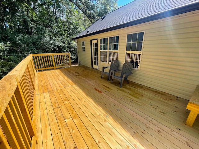 view of deck