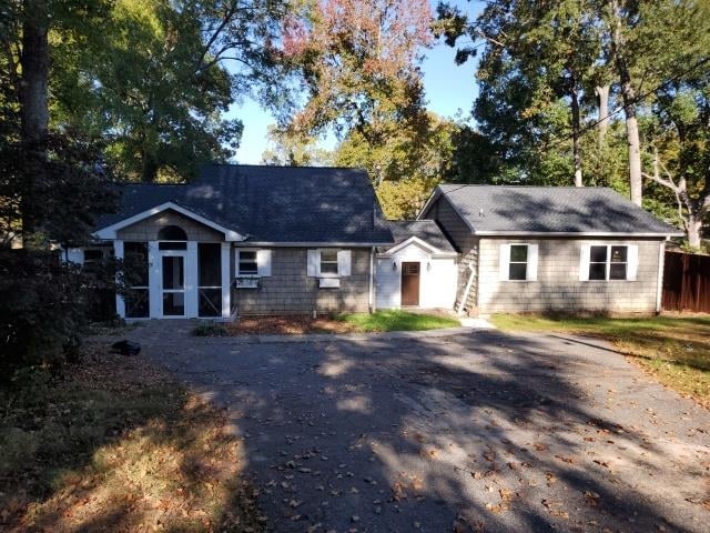 view of ranch-style house