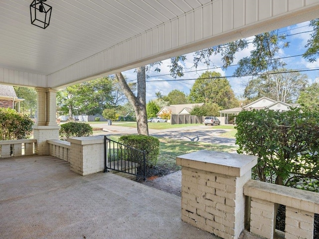 view of patio