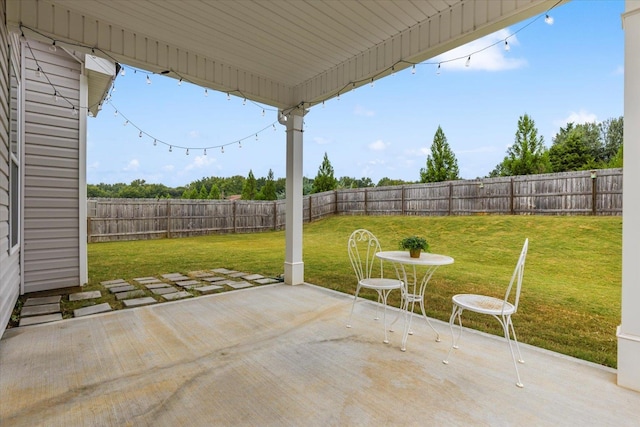 view of patio