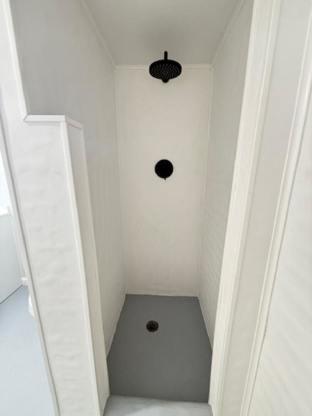 interior space featuring a shower