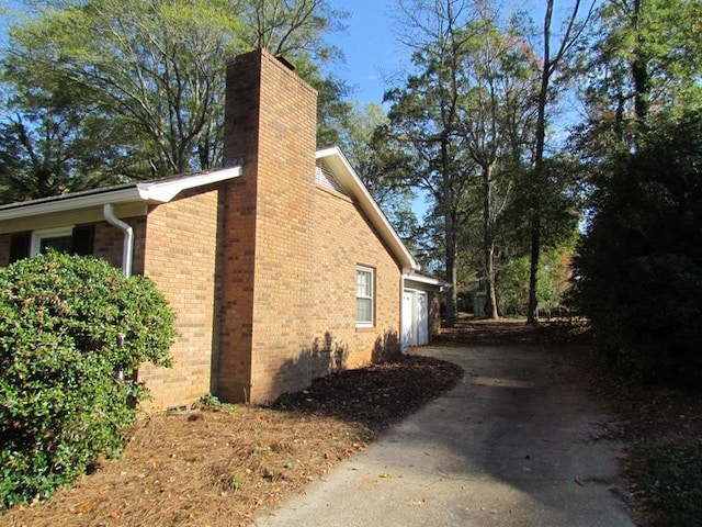 view of side of property