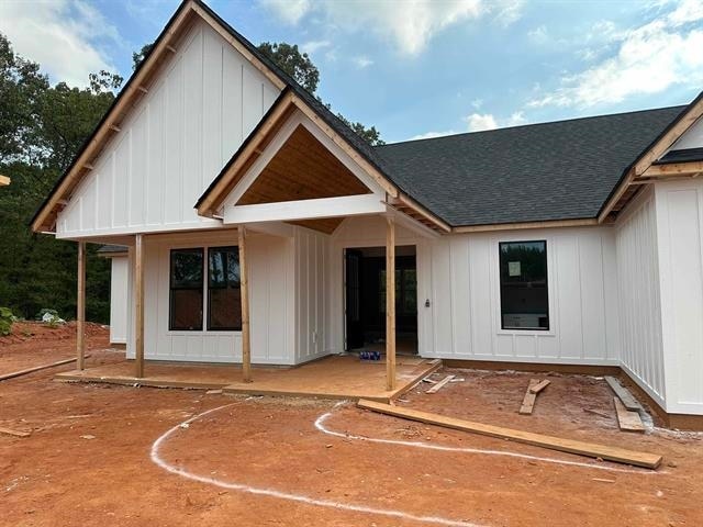 view of back of property