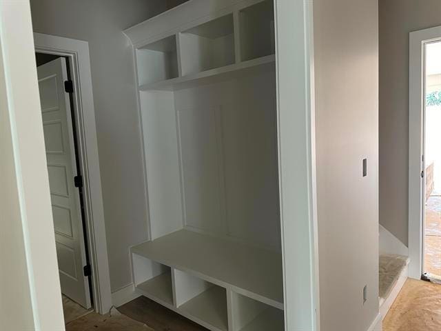 view of mudroom