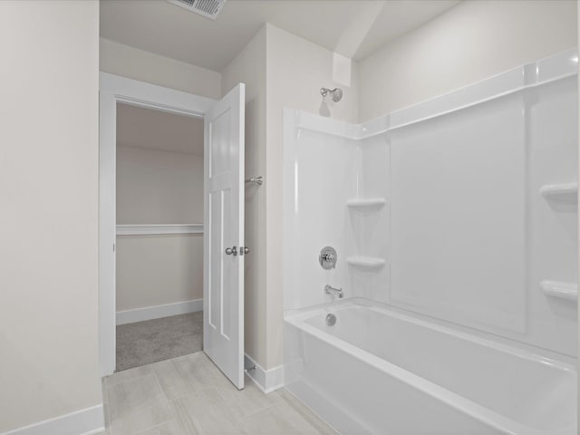 bathroom with  shower combination