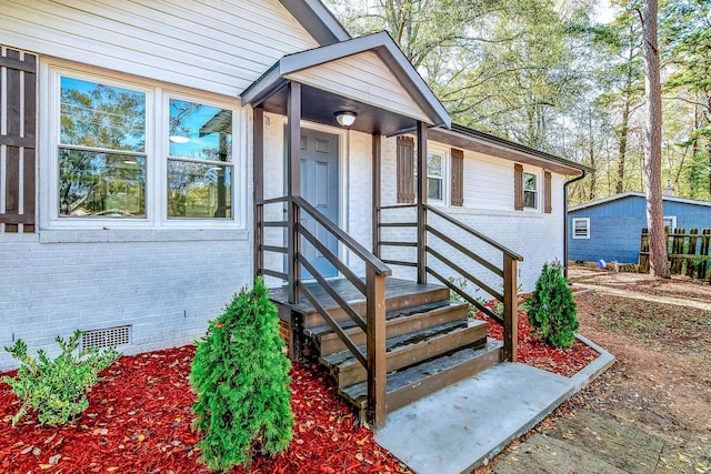 view of property entrance