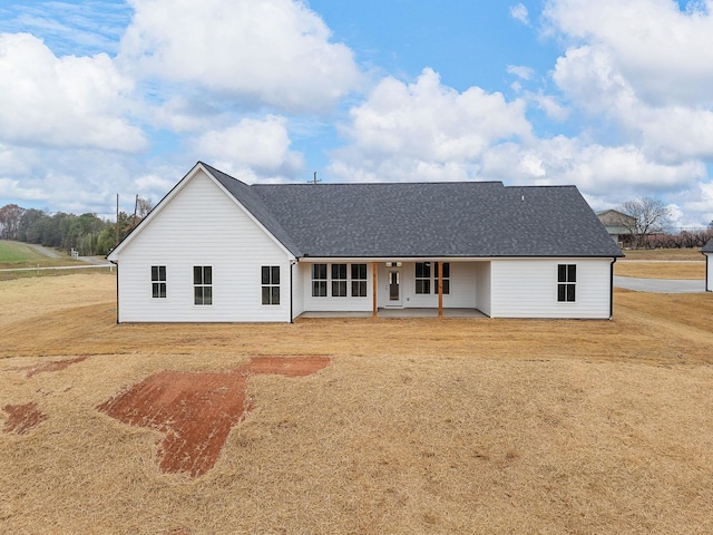 view of rear view of house