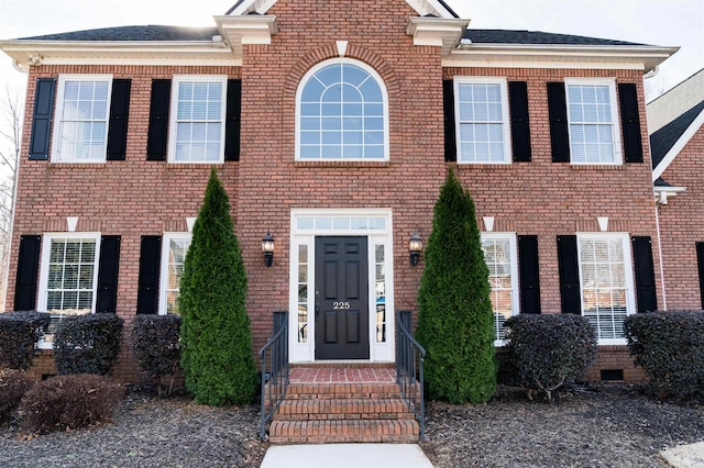 view of colonial house