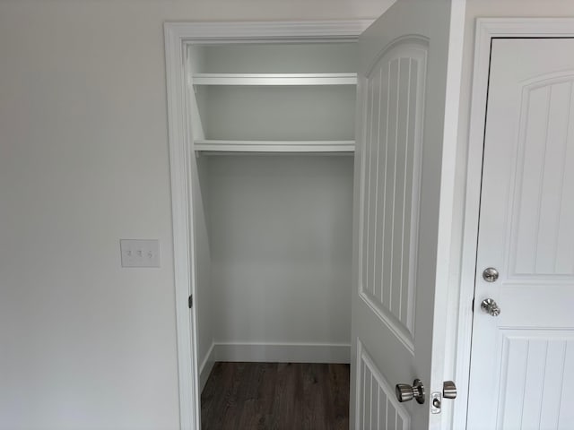 view of closet