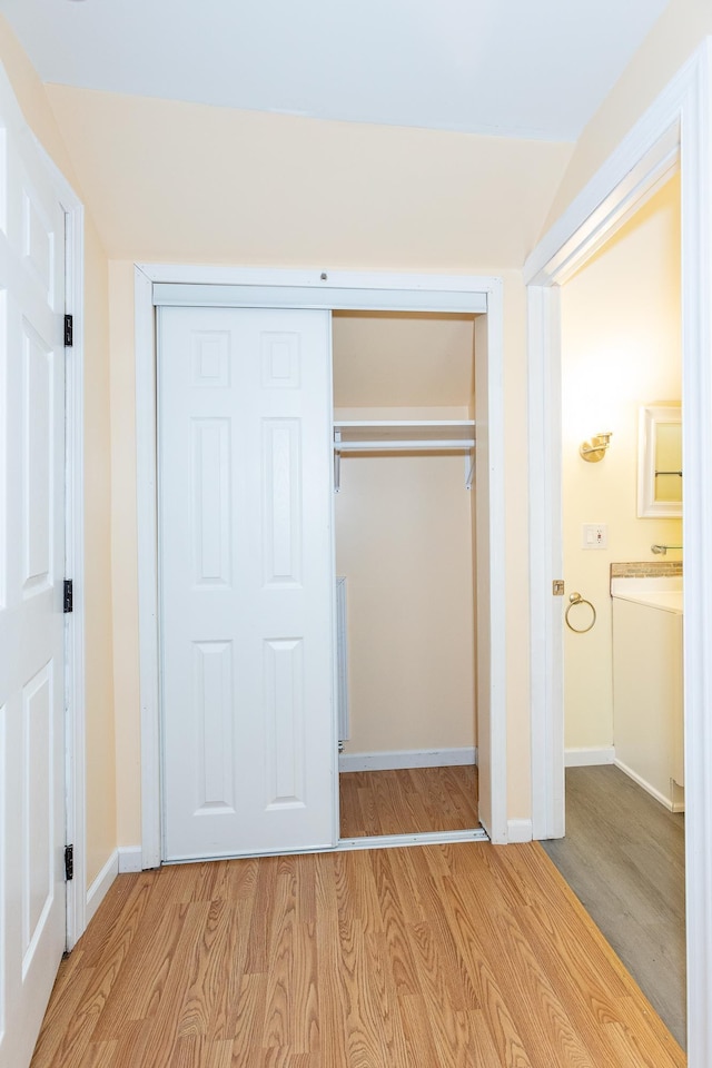 view of closet