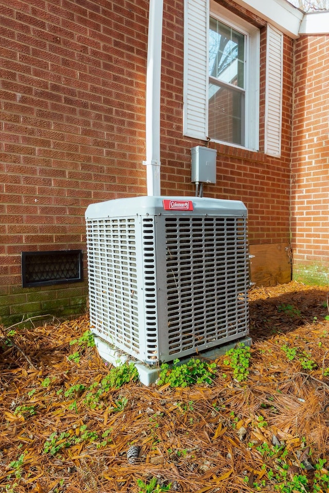 exterior details featuring central air condition unit